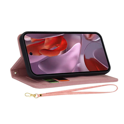 Hülle für Google Pixel 9a, Techsuit, FlipCraft, Rosa