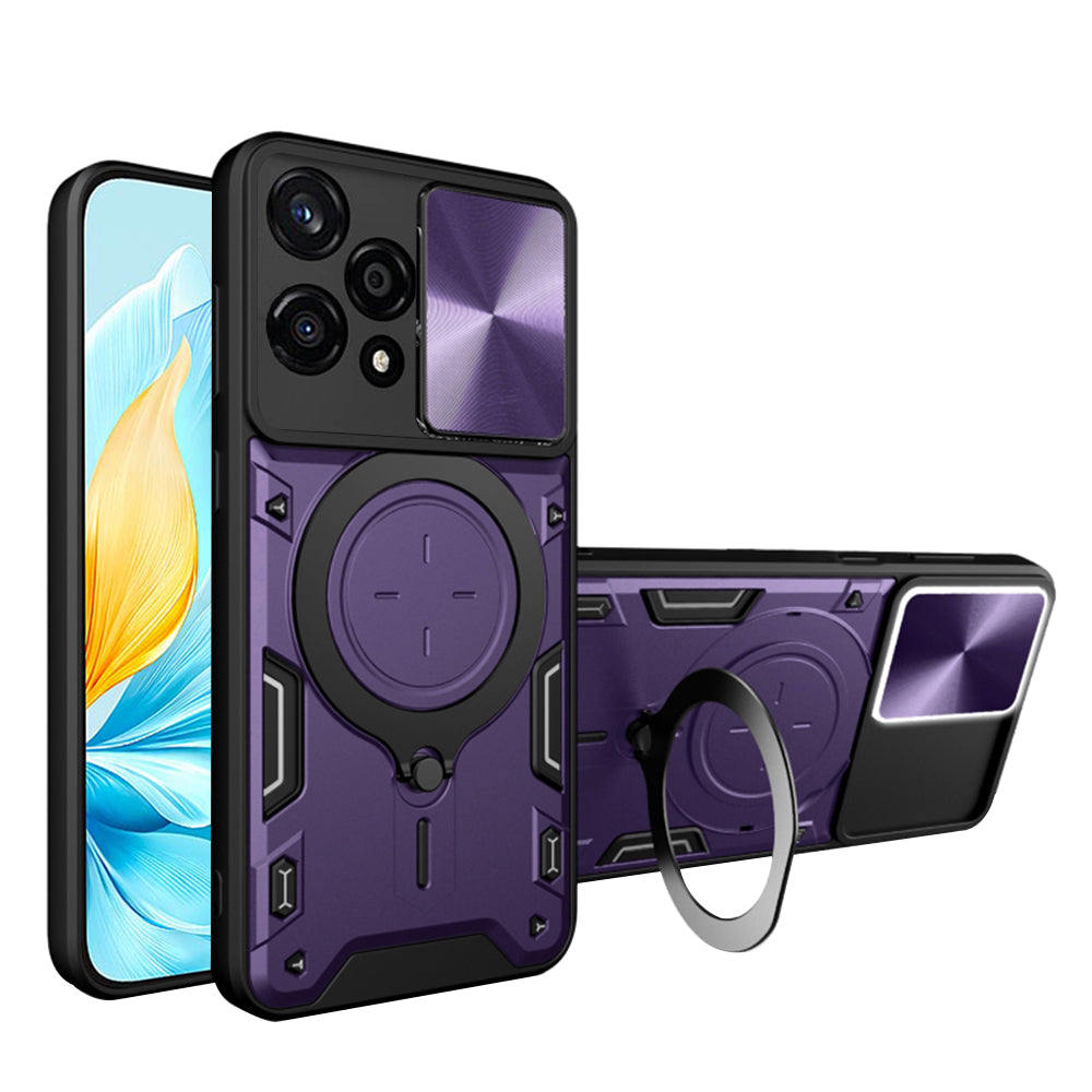Hülle für Honor 200 Lite, Techsuit, CamGuard Pro, Lila