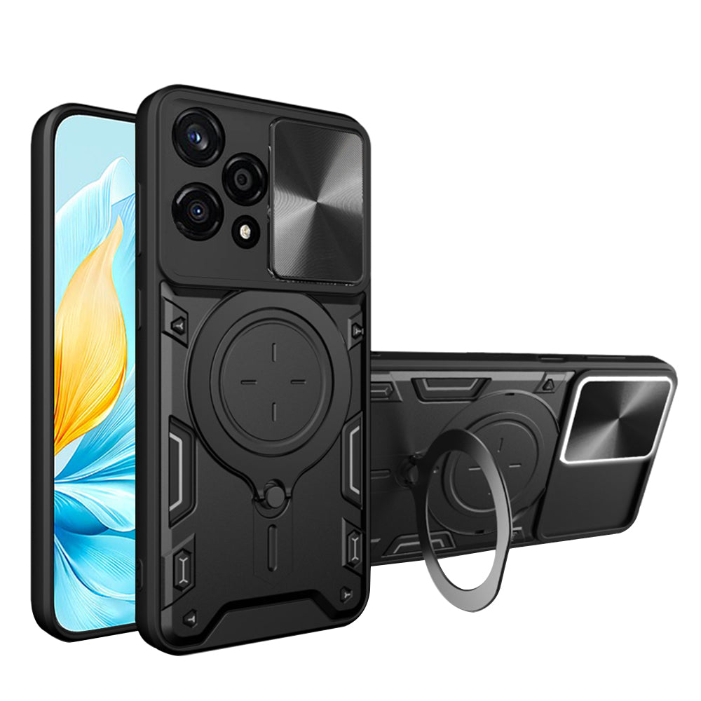 Hülle für Honor 200 Lite, Techsuit, CamGuard Pro, Schwarz