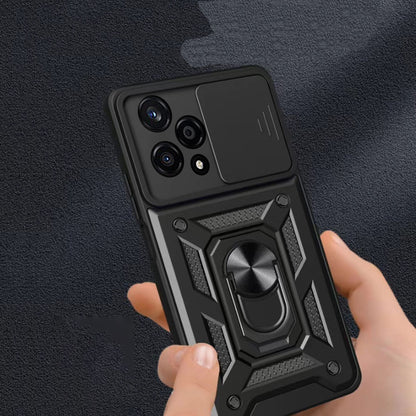 Hülle für Honor 200 Lite, Techsuit, CamShield, Schwarz