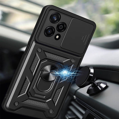 Hülle für Honor 200 Lite, Techsuit, CamShield, Schwarz