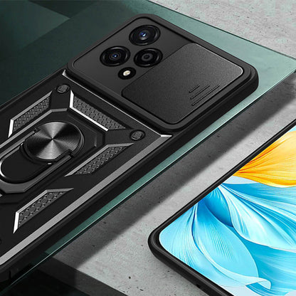 Hülle für Honor 200 Lite, Techsuit, CamShield, Schwarz