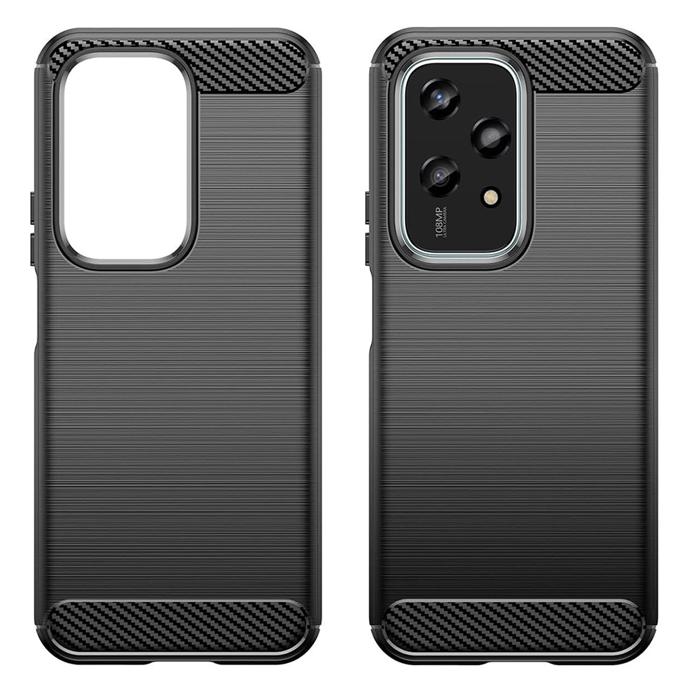 Case for Honor 200 Lite, Techsuit, Carbon, Black