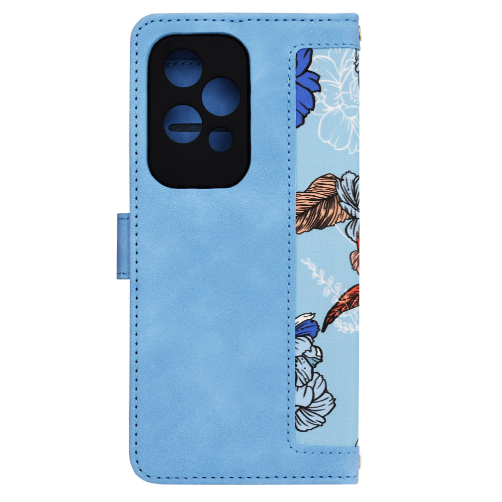 Hülle für Honor 200 Lite, Techsuit, FlipCraft, Blau