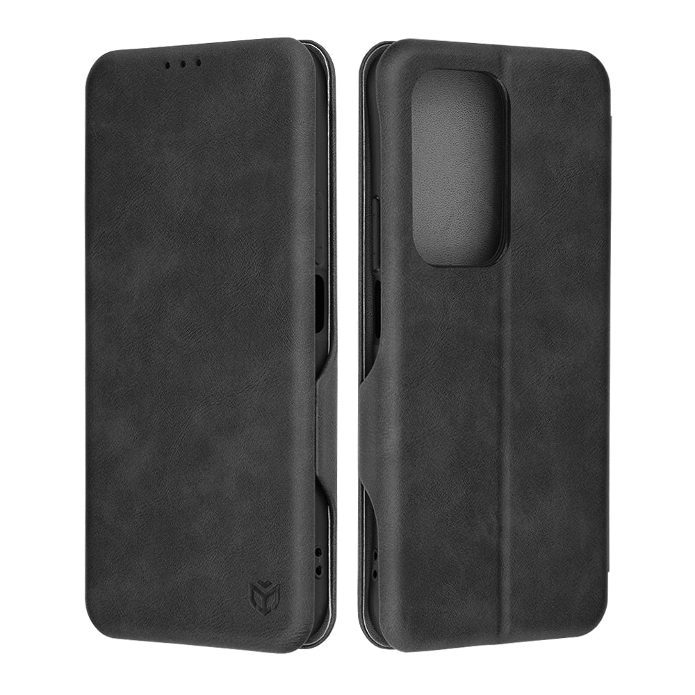 Hülle für Honor 200 Lite, Techsuit, Safe Wallet Plus, Schwarz