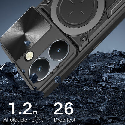 Hülle für Honor 200 Pro, Techsuit, CamGuard Pro, Blau