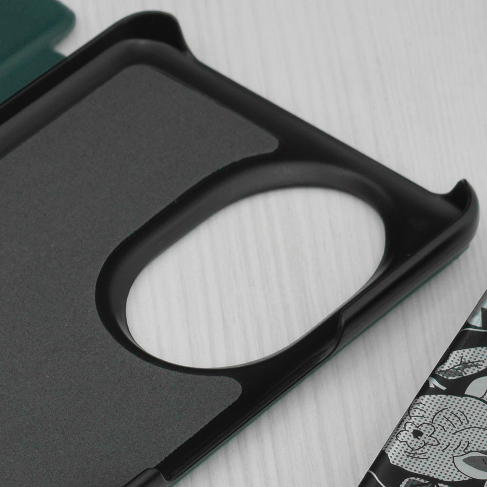 Hülle für Honor 200 Pro, Techsuit, eFold, Dunkelgrün