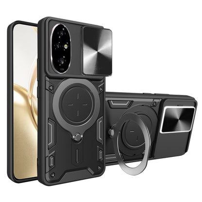 Hülle für Honor 200, Techsuit, CamGuard Pro, Schwarz