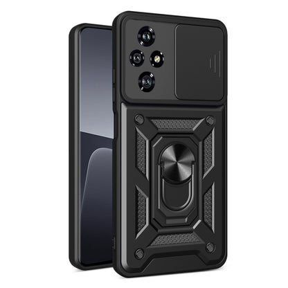 Hülle für Honor 200, Techsuit, CamShield, Schwarz