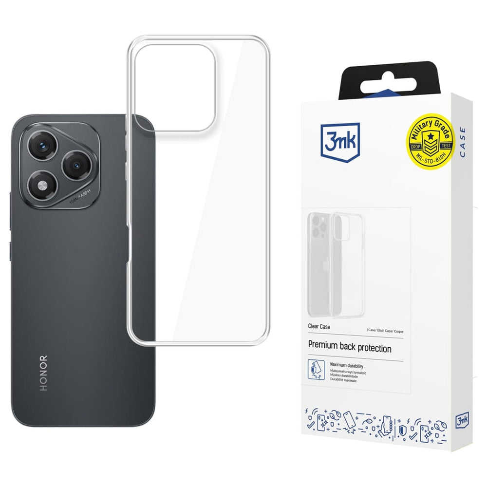 Hülle für Honor 400 Lite, 3MK, Klar, Transparent