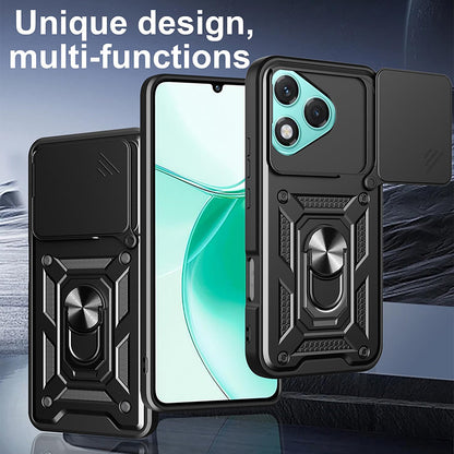 Hülle für Honor 400 Lite, Techsuit, CamShield, Grün