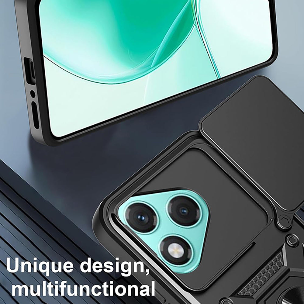 Hülle für Honor 400 Lite, Techsuit, CamShield, Grün