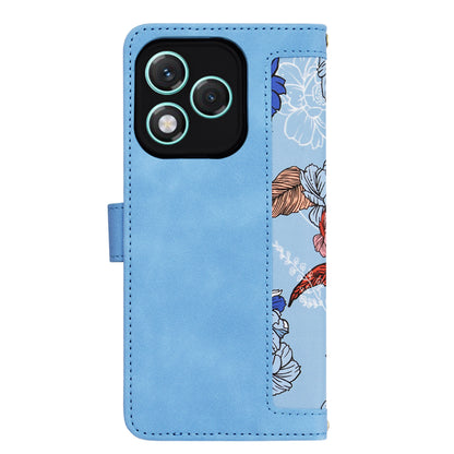 Hülle für Honor 400 Lite, Techsuit, FlipCraft, Blau