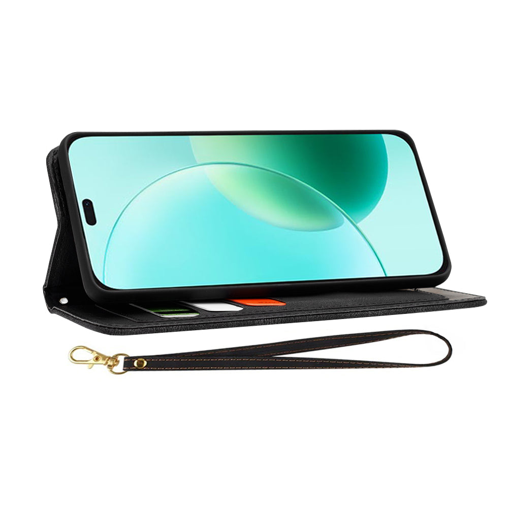 Case for Honor 400 Lite, Techsuit, FlipCraft, Black