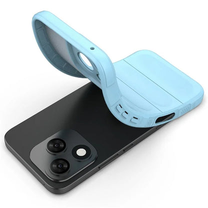 Hülle für Honor 400 Lite, Techsuit, Magic Shield, Blau