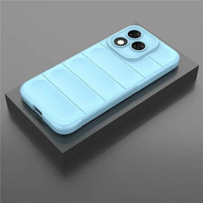 Hülle für Honor 400 Lite, Techsuit, Magic Shield, Blau