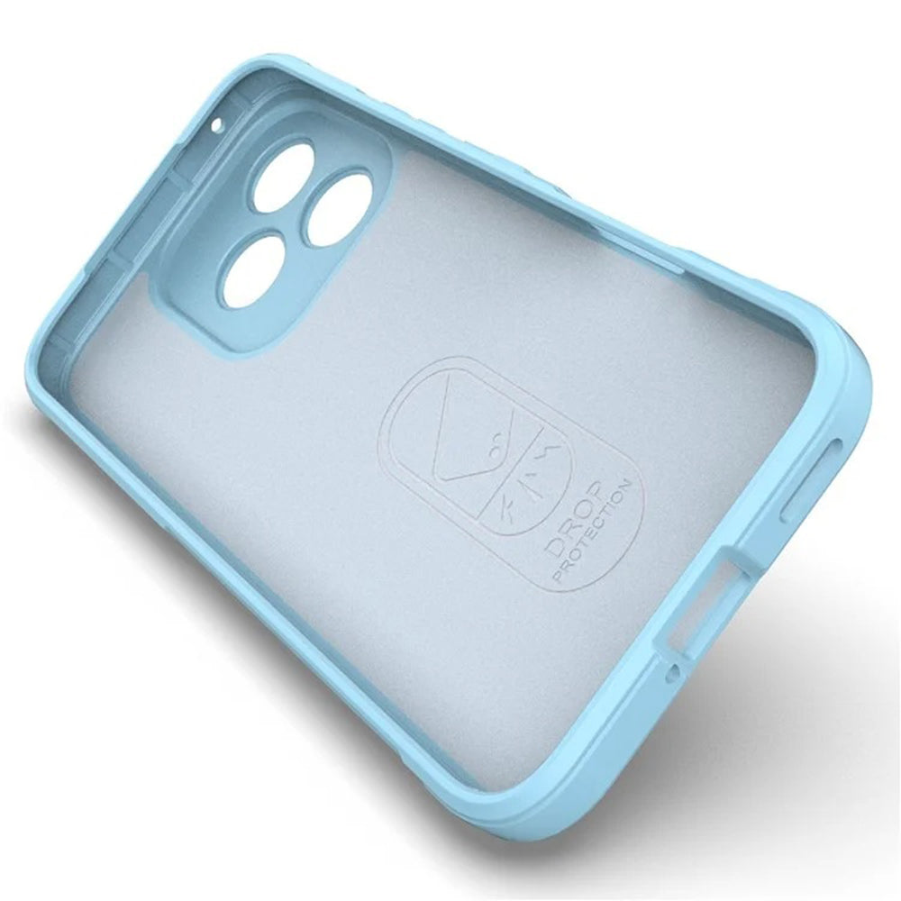 Hülle für Honor 400 Lite, Techsuit, Magic Shield, Blau