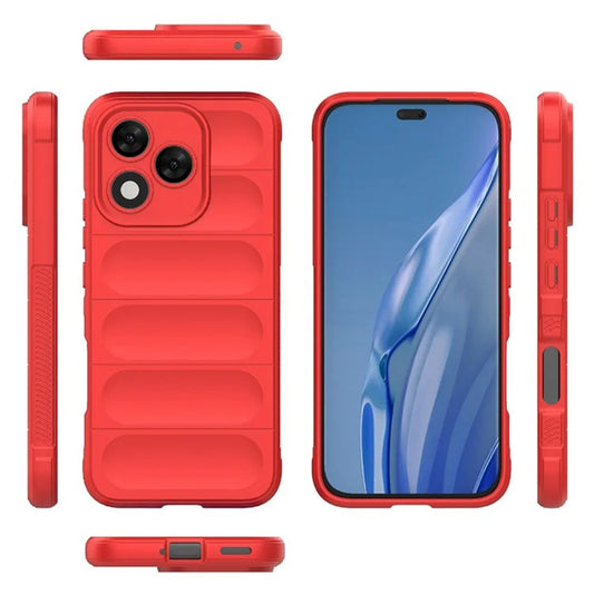 Case for Honor 400 Lite, Techsuit, Magic Shield, Red