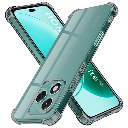 Hülle für Honor 400 Lite, Techsuit, stoßfeste klare, rauchfarben