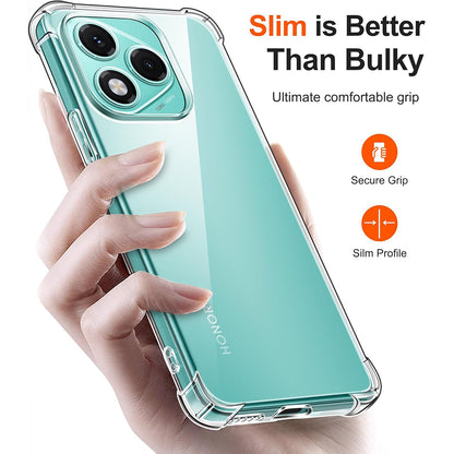 Hülle für Honor 400 Lite, Techsuit, stoßfest klar, transparent