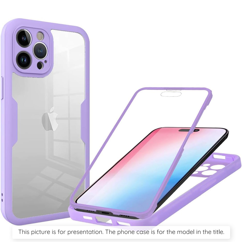 Case for Honor 400 Pro, Techsuit, ColorVerse 360, Purple