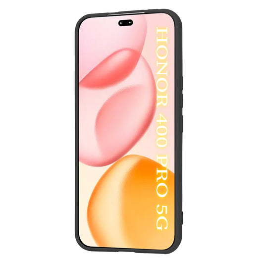 Hülle für Honor 400 Pro, Techsuit, SoftFlex, Schwarz
