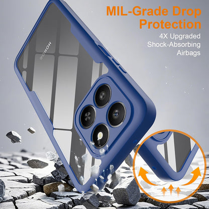 Hülle für Honor 400 Smart 4G / X7d 4G / 400 Smart 5G, Techsuit, ColorVerse 360, Blau