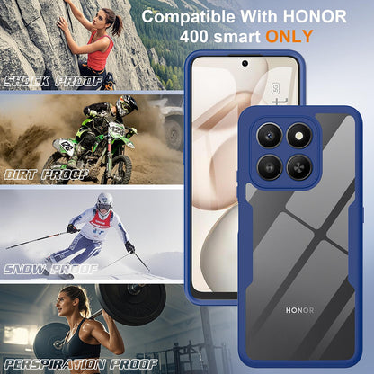 Hülle für Honor 400 Smart 4G / X7d 4G / 400 Smart 5G, Techsuit, ColorVerse 360, Blau