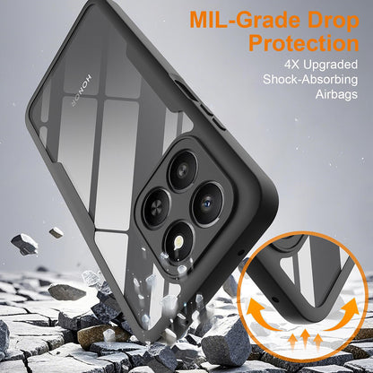 Case for Honor 400 Smart 4G / X7d 4G / 400 Smart 5G, Techsuit, ColorVerse 360, Black