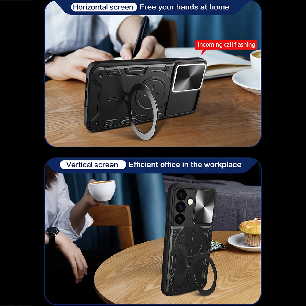 Case for Honor 400, Techsuit, CamGuard Pro, Black