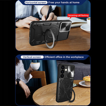 Case for Honor 400, Techsuit, CamGuard Pro, Black