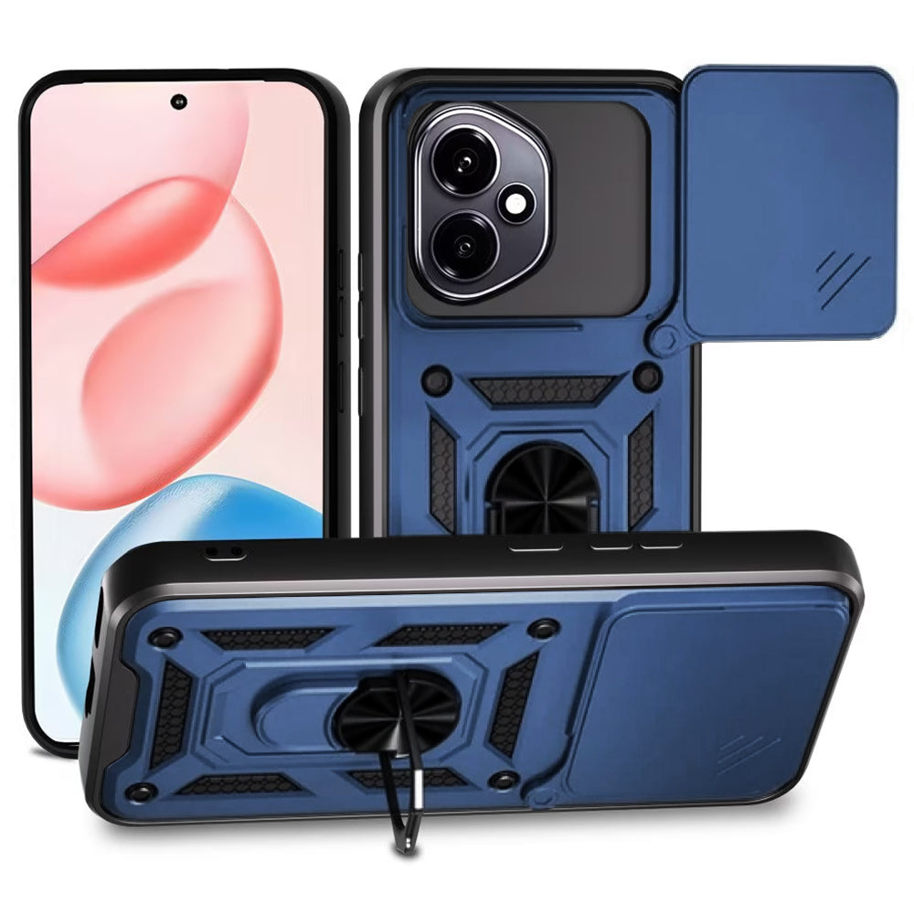 Hülle für Honor 400, Techsuit, CamShield, Blau