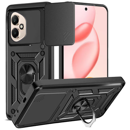 Hülle für Honor 400, Techsuit, CamShield, Schwarz
