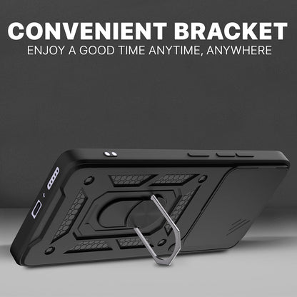 Hülle für Honor 400, Techsuit, CamShield, Schwarz