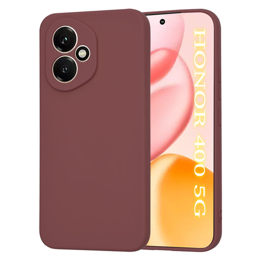 Hülle für Honor 400, Techsuit, SoftFlex, Weinrot