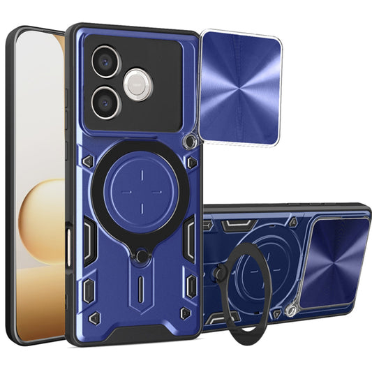 Hülle für Honor 600 Lite, Techsuit, CamGuard Pro, Blau