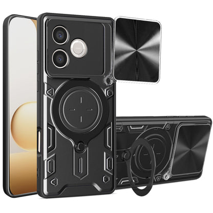 Hülle für Honor 600 Lite, Techsuit, CamGuard Pro, Schwarz