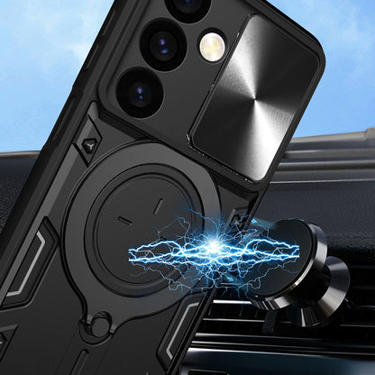 Hülle für Honor 600 Lite, Techsuit, CamGuard Pro, Schwarz