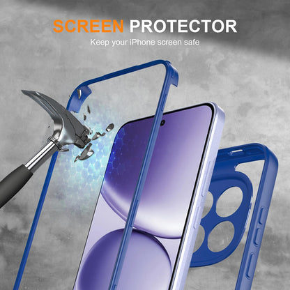 Hülle für Honor 600 Lite, Techsuit, ColorVerse 360, Blau