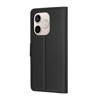 Hülle für Honor 600 Lite, Techsuit, Leather Folio, Schwarz