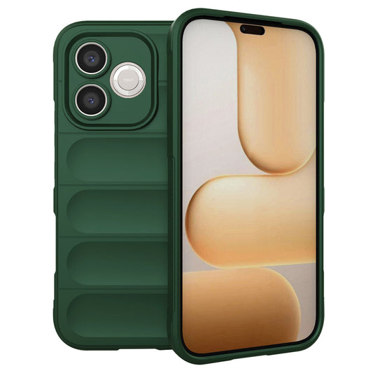 Hülle für Honor 600 Lite, Techsuit, Magic Shield, Grün