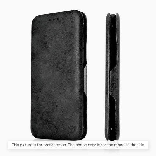 Hülle für Honor 600 Lite, Techsuit, Safe Wallet Plus, Schwarz