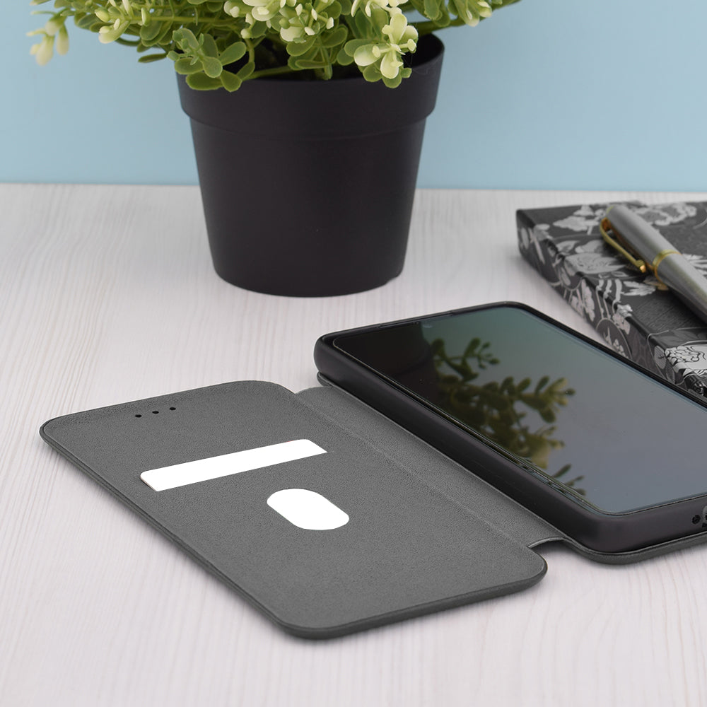 Case for Honor 600 Lite, Techsuit, Safe Wallet Plus, Black