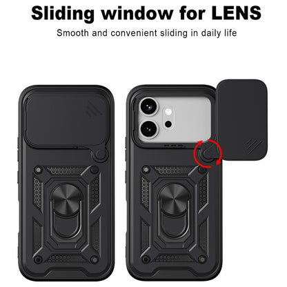 Hülle für Honor 600 Pro / 600, Techsuit, CamShield, Blau