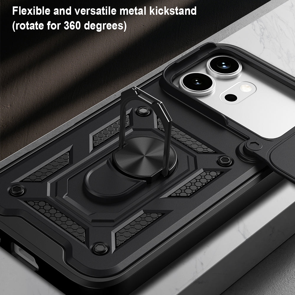 Hülle für Honor 600 Pro / 600, Techsuit, CamShield, Blau
