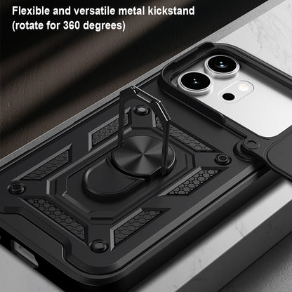 Hülle für Honor 600 Pro / 600, Techsuit, CamShield, Blau