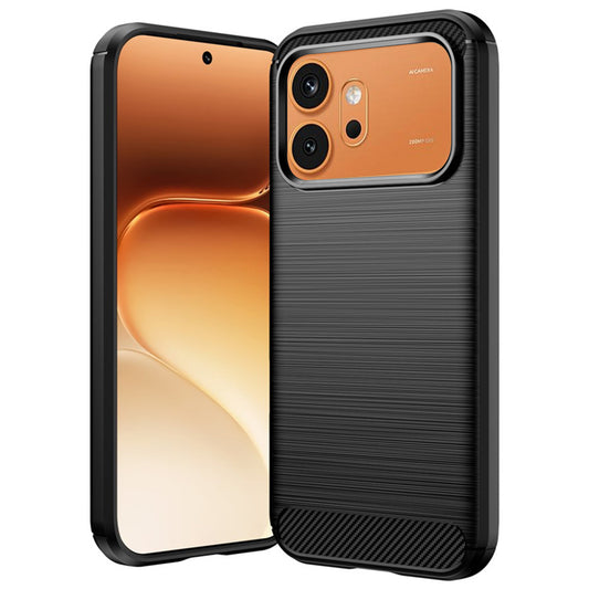 Hülle für Honor 600 Pro / 600, Techsuit, Carbon, Schwarz