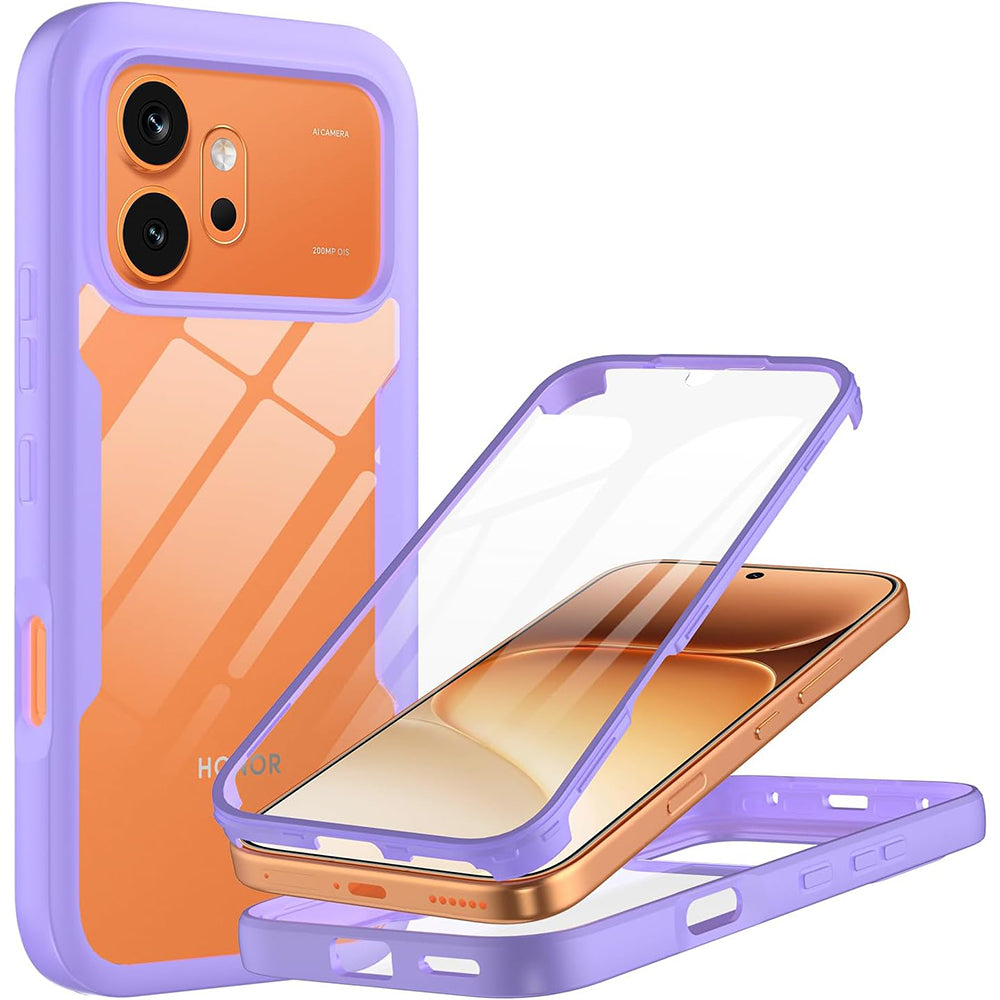 Hülle für Honor 600 Pro / 600, Techsuit, ColorVerse 360, Lila