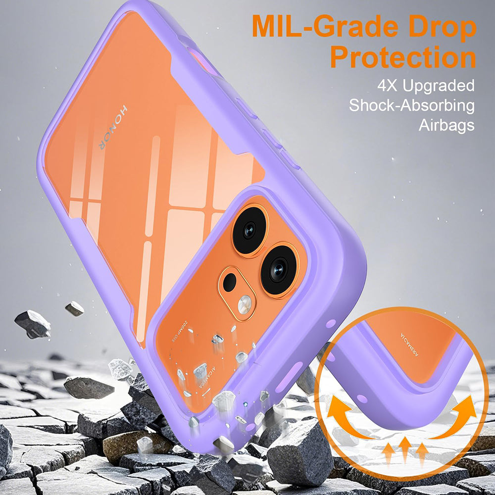 Hülle für Honor 600 Pro / 600, Techsuit, ColorVerse 360, Lila