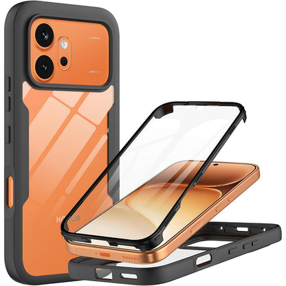 Hülle für Honor 600 Pro / 600, Techsuit, ColorVerse 360, Schwarz